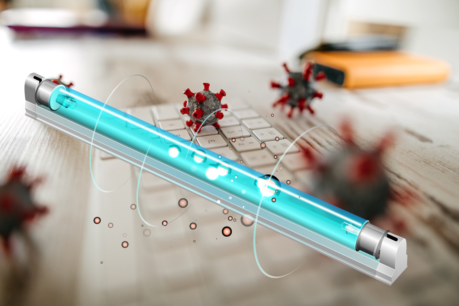 High intensity UV spot curing